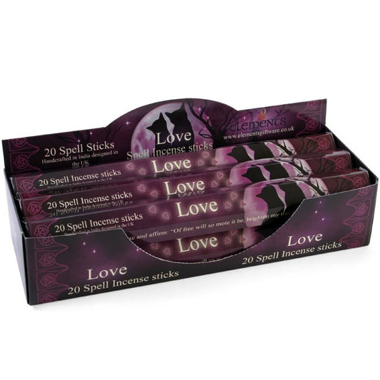 Love spell incense sticks