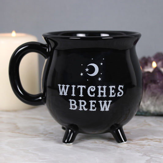 Witches Brew cauldron mug